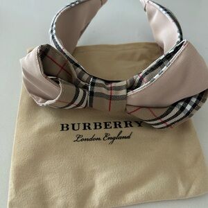 Plaid Bow Headband